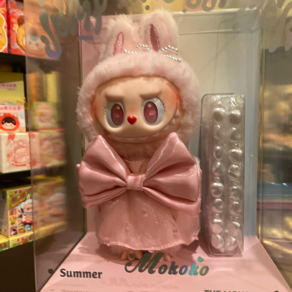 Pink Bunny Doll by Mokoko